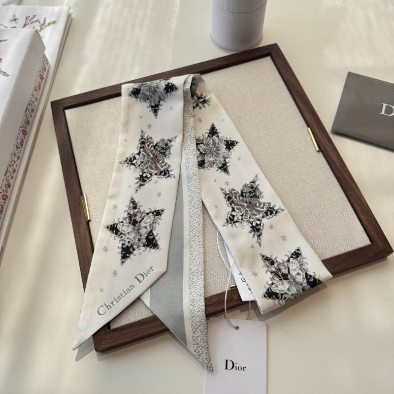 Dior silk ribbon 6X100cm E03 (9)