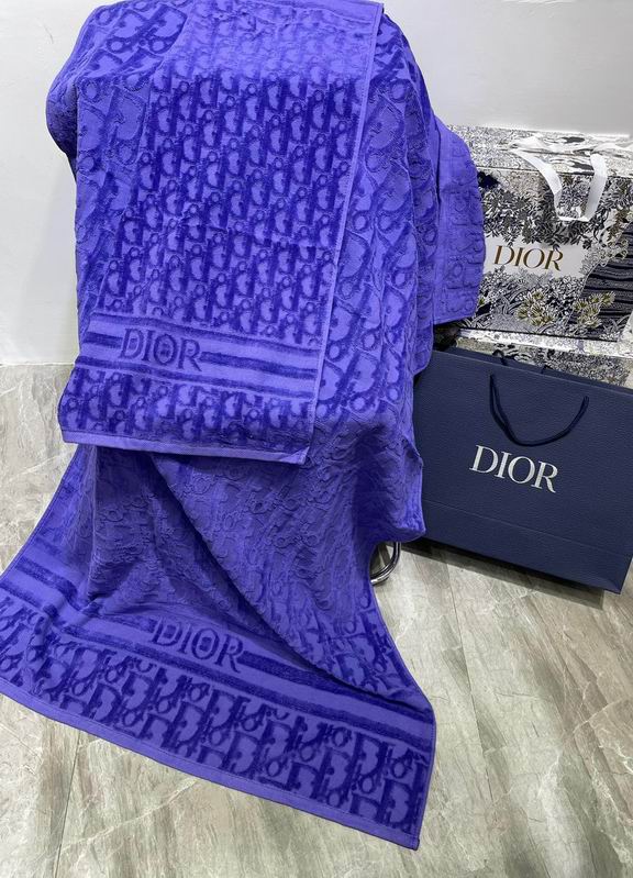 Dior towel 80X160cm 45X80cm  (2)