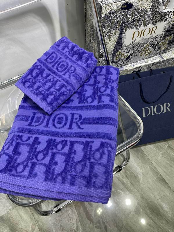 Dior towel 80X160cm 45X80cm  (7)