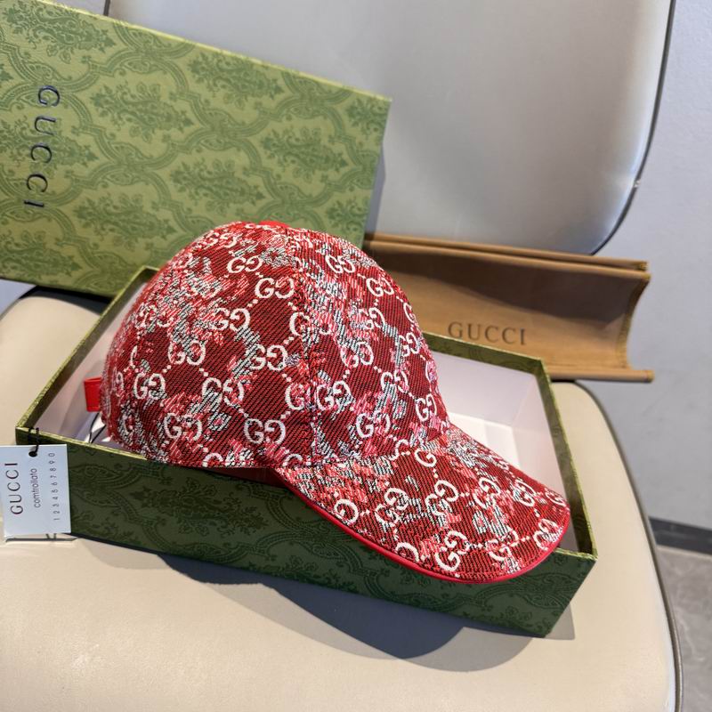 Gucci cap（高版本）dx (382)