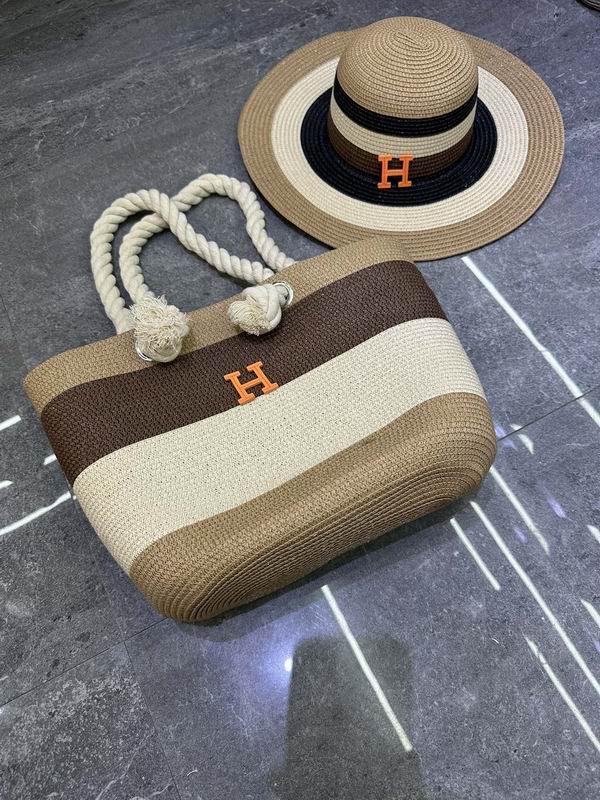 Hermes beach bag Hat dx (53)