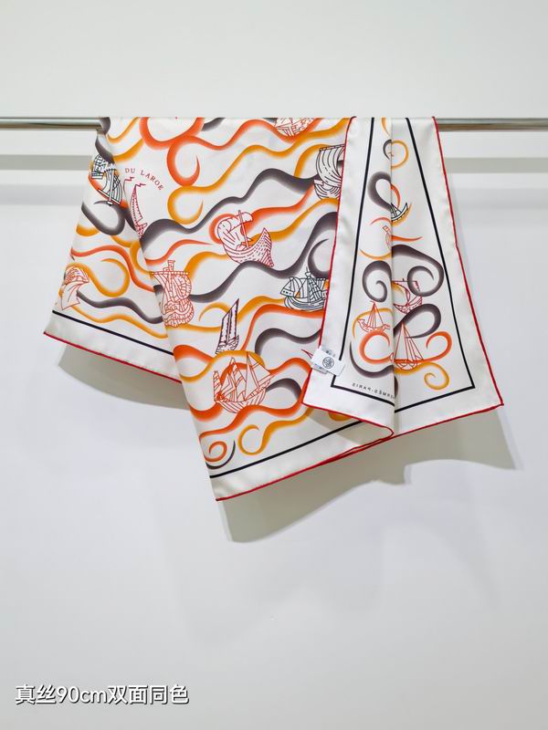 Hermes silk Scarf 90X90cm E34 (3)