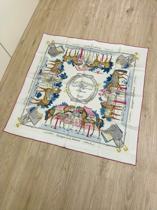 Hermes silk Scarf E (15)