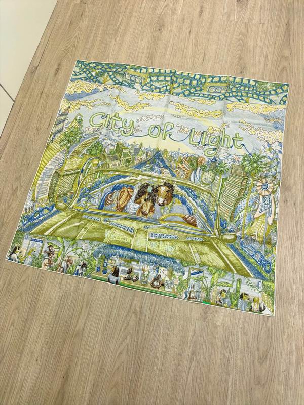 Hermes silk Scarf E (25)