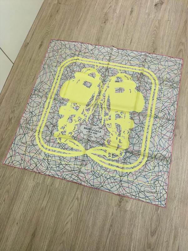 Hermes silk Scarf E (28)