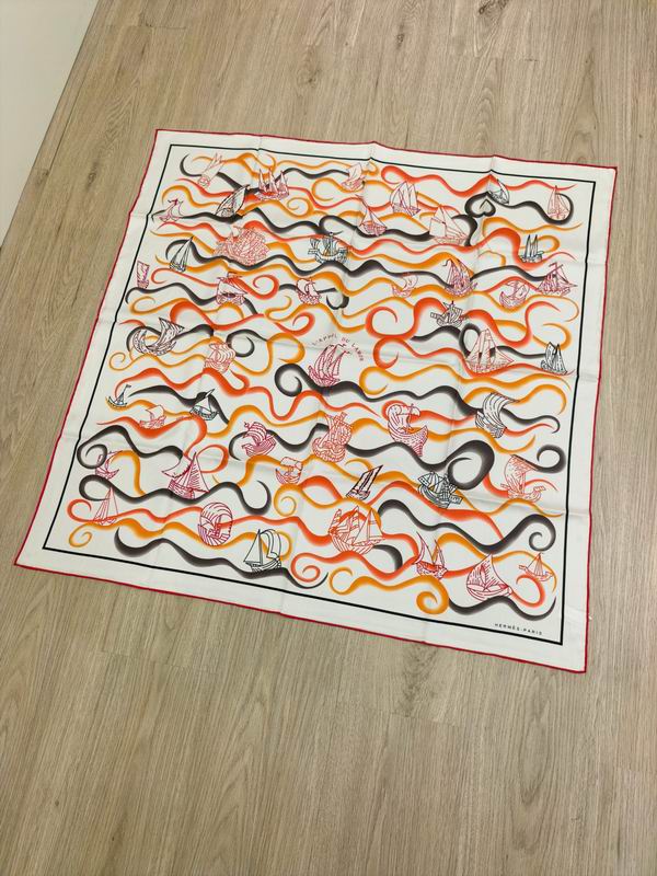 Hermes silk Scarf E (34)