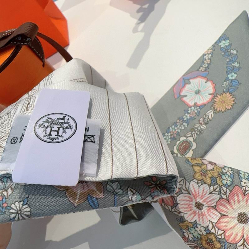 Hermes silk ribbon 5X86.5cm E12 (12)