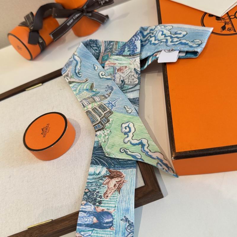 Hermes silk ribbon 5X86cm E 05 (20)