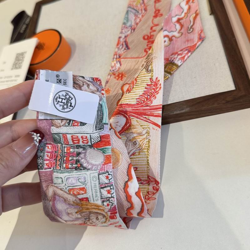 Hermes silk ribbon 5X86cm E 05 (28)