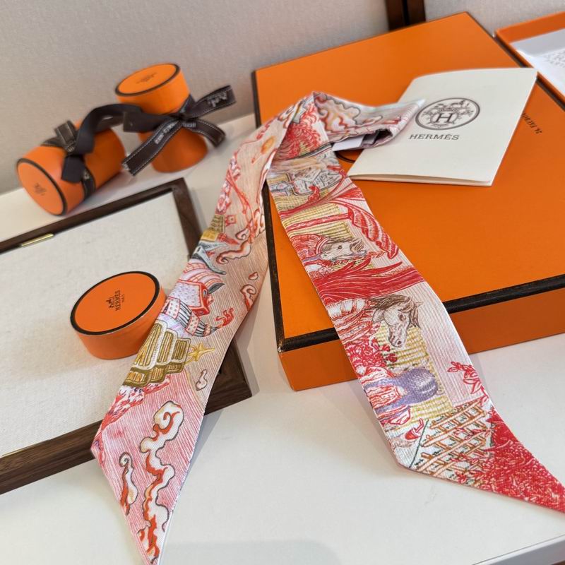 Hermes silk ribbon 5X86cm E 05 (30)