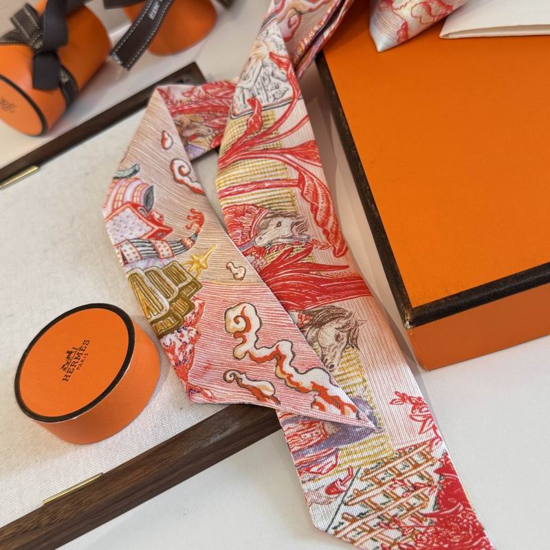 Hermes silk ribbon 5X86cm E 05 (31)