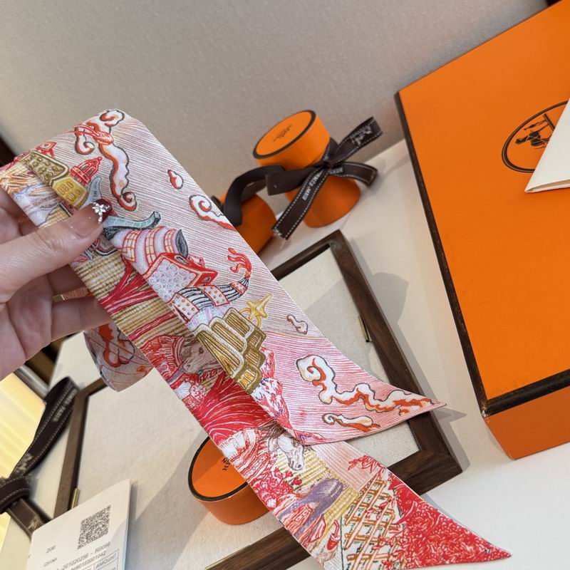 Hermes silk ribbon 5X86cm E 05 (32)