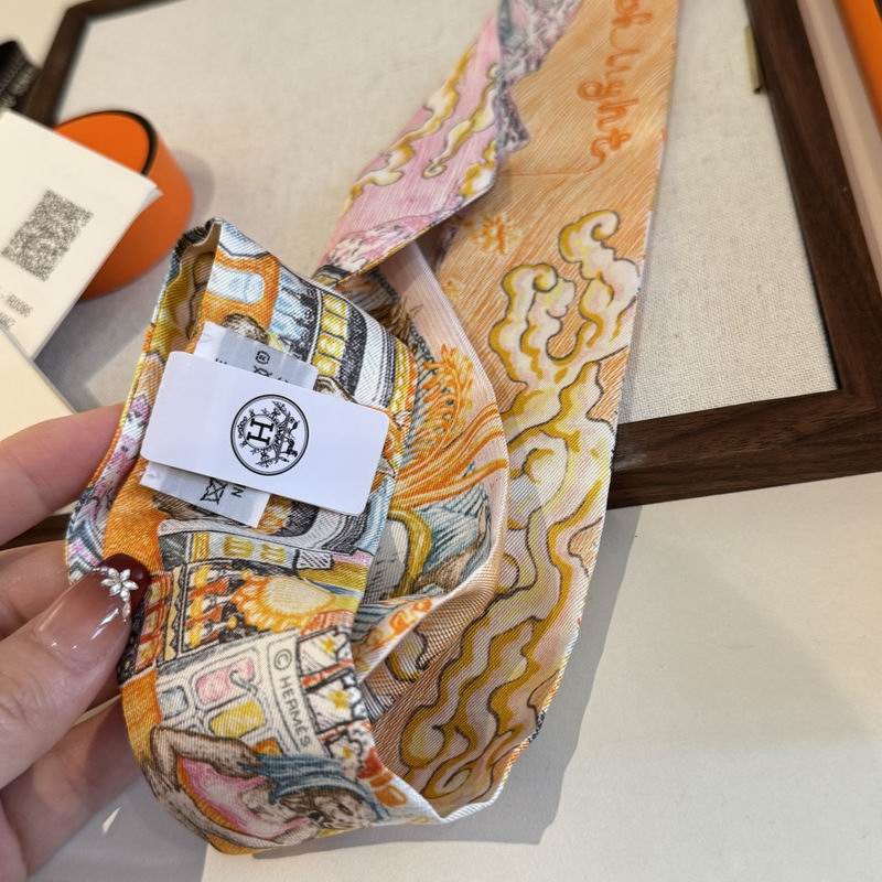 Hermes silk ribbon 5X86cm E 05 (48)