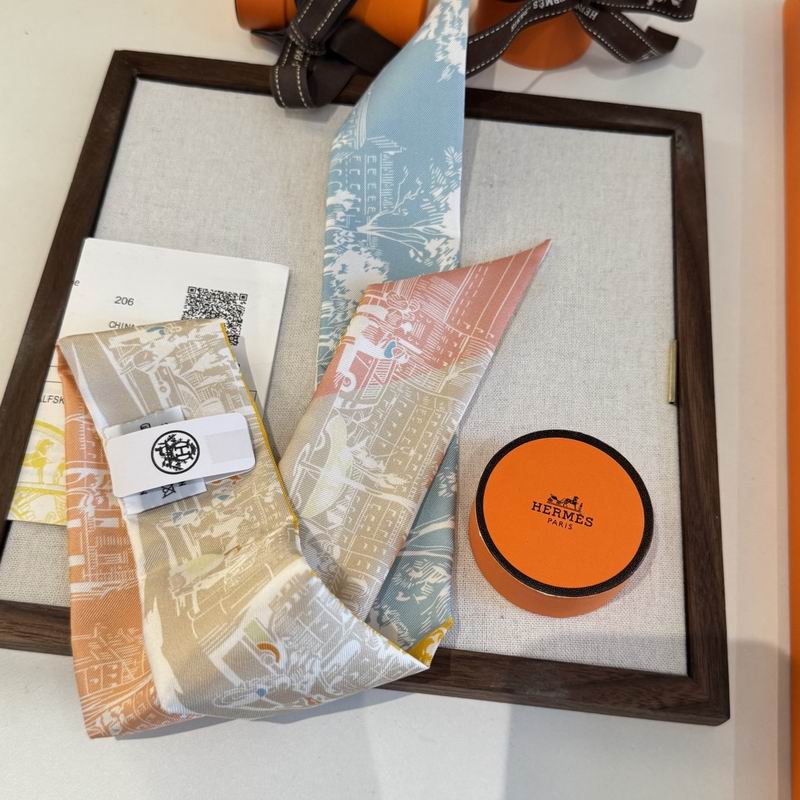 Hermes silk ribbon 5X86cm E06 (32)