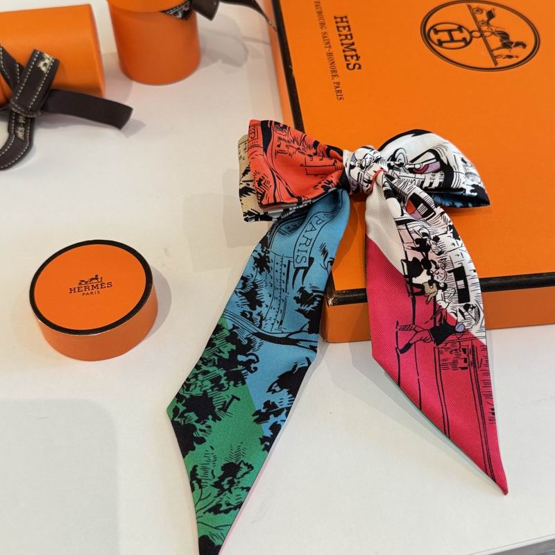 Hermes silk ribbon 5X86cm E06 (52)