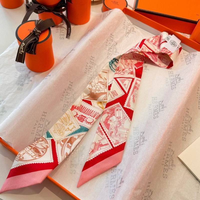 Hermes silk ribbon 5X86cm E10 (11)