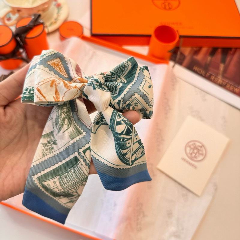 Hermes silk ribbon 5X86cm E10 (19)