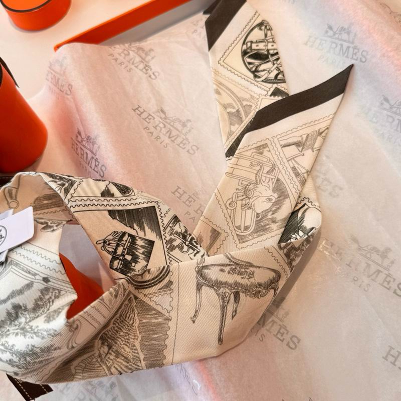 Hermes silk ribbon 5X86cm E10 (31)