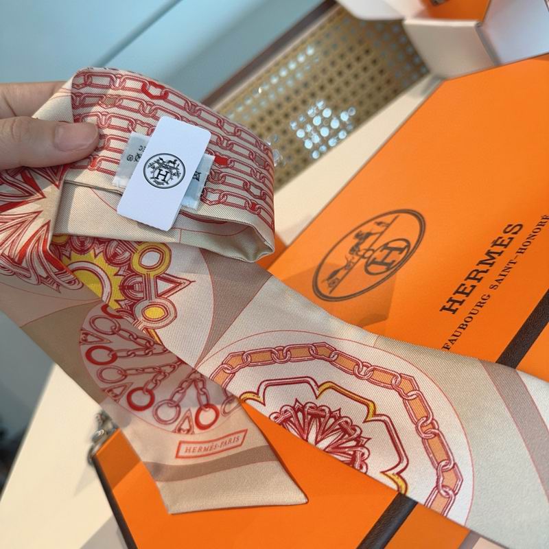 Hermes silk ribbon 86X5cm E15 (50)