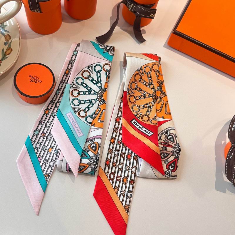 Hermes silk ribbon 86X5cm E15 (90)