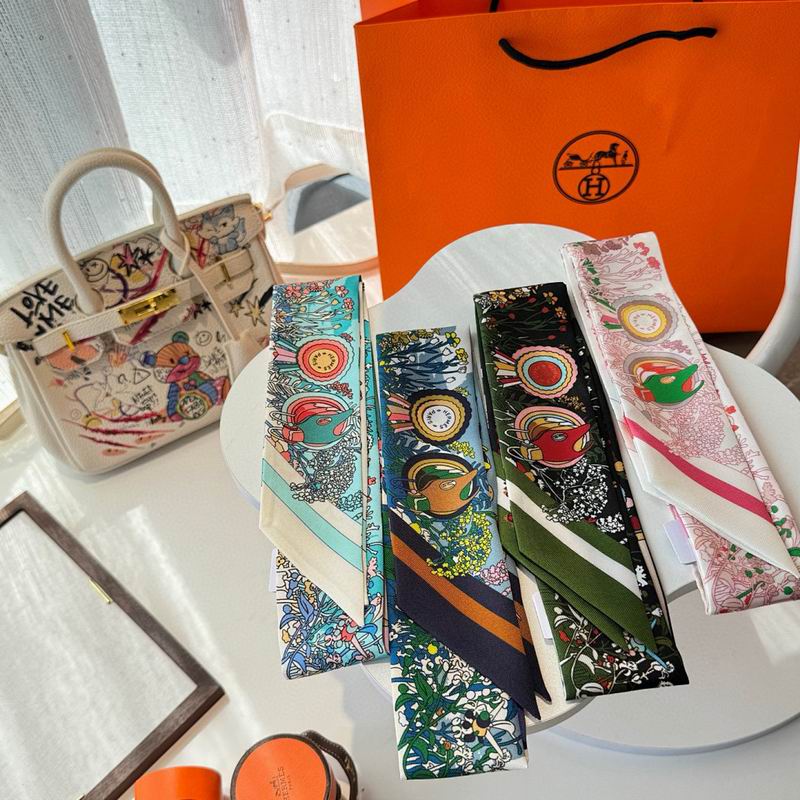 Hermes silk ribbon hm (130)