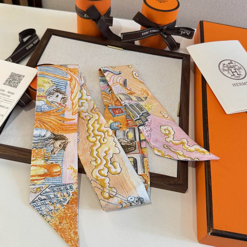 Hermes silk ribbon hm (145)