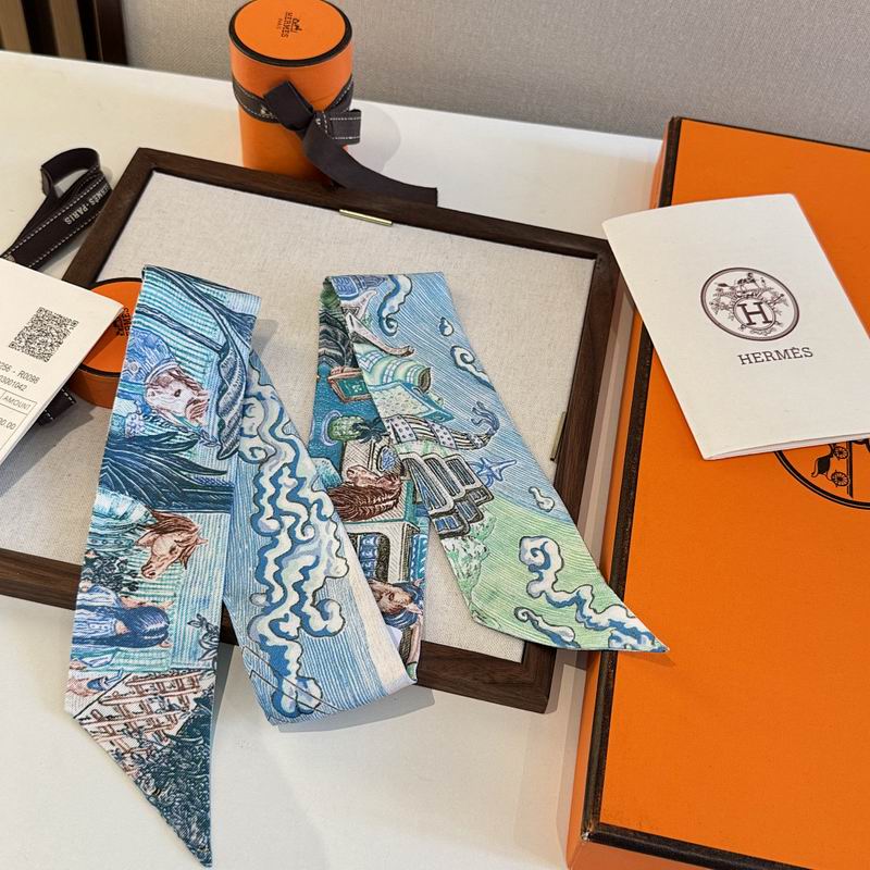 Hermes silk ribbon hm (154)