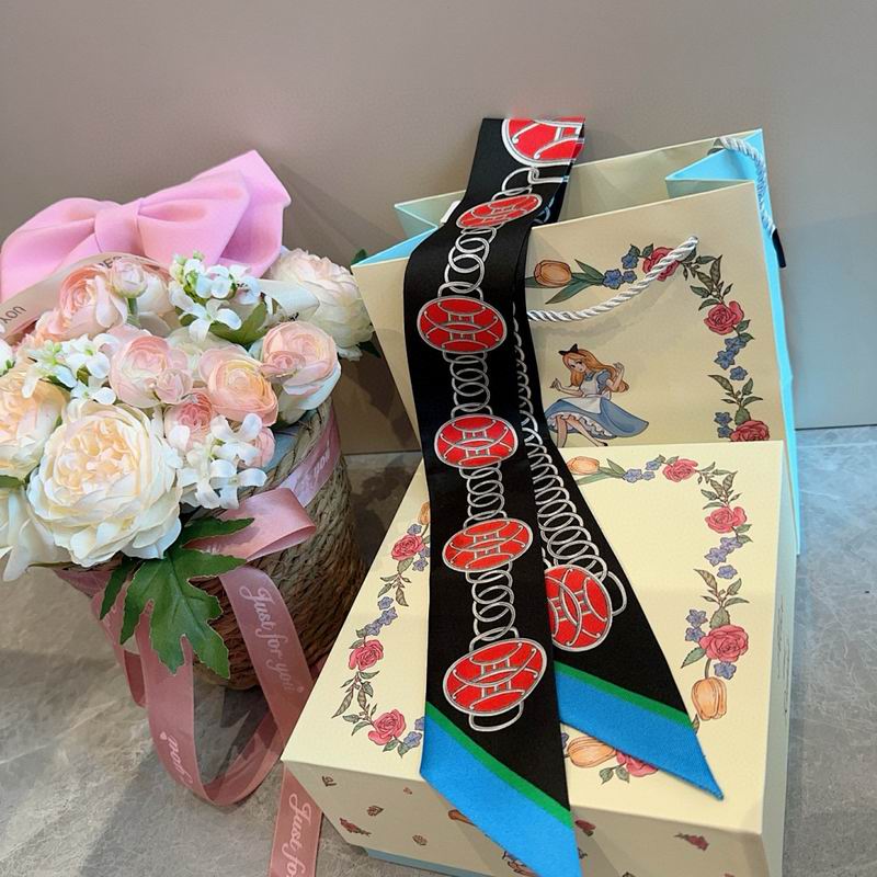 Hermes silk ribbon hm (155)