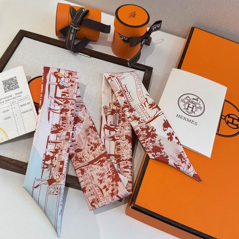 Hermes silk ribbon hm (186)