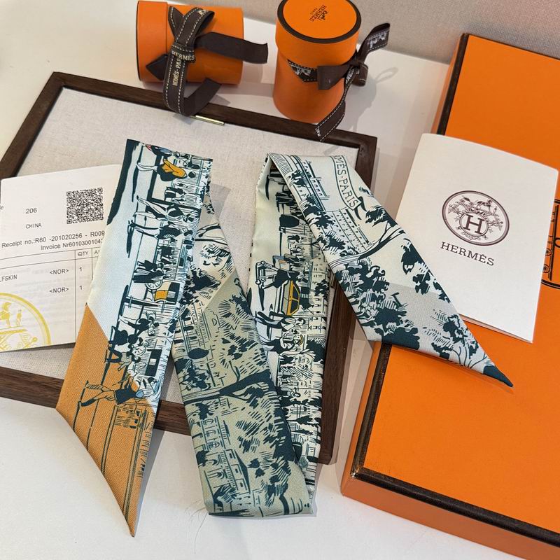 Hermes silk ribbon hm (195)