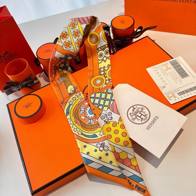 Hermes silk ribbon hm (234)