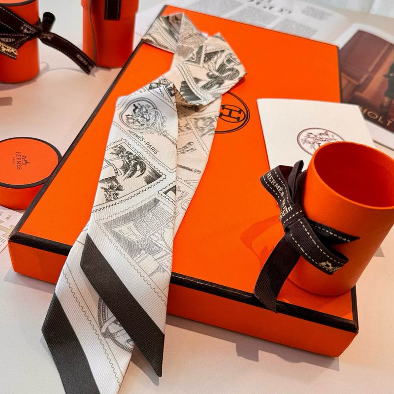 Hermes silk ribbon hm (254)