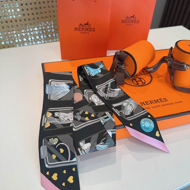 Hermes silk ribbon hm (275)