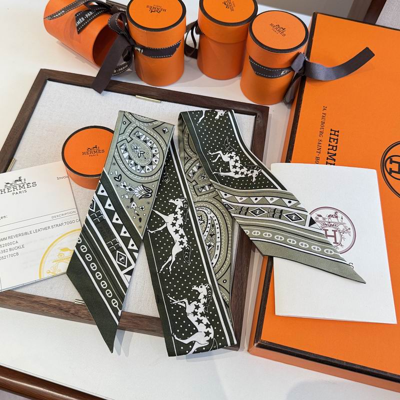 Hermes silk ribbon hm (309)