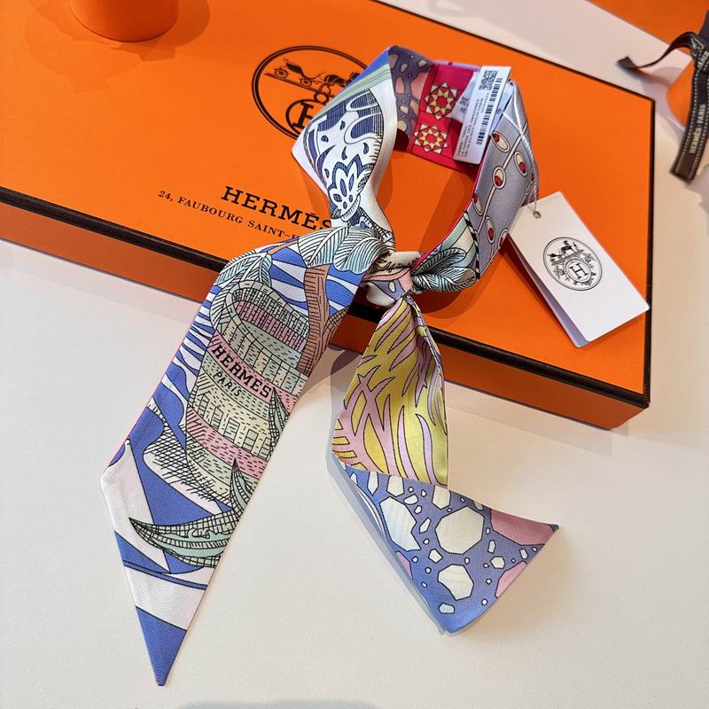 Hermes silk ribbon hm (341)