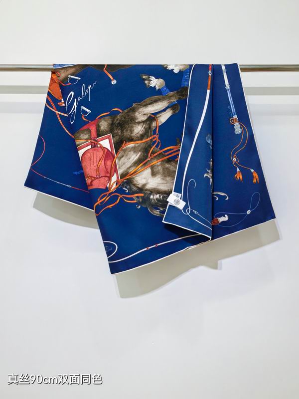 Hermes silk scarf 90X90cm E42 (43)