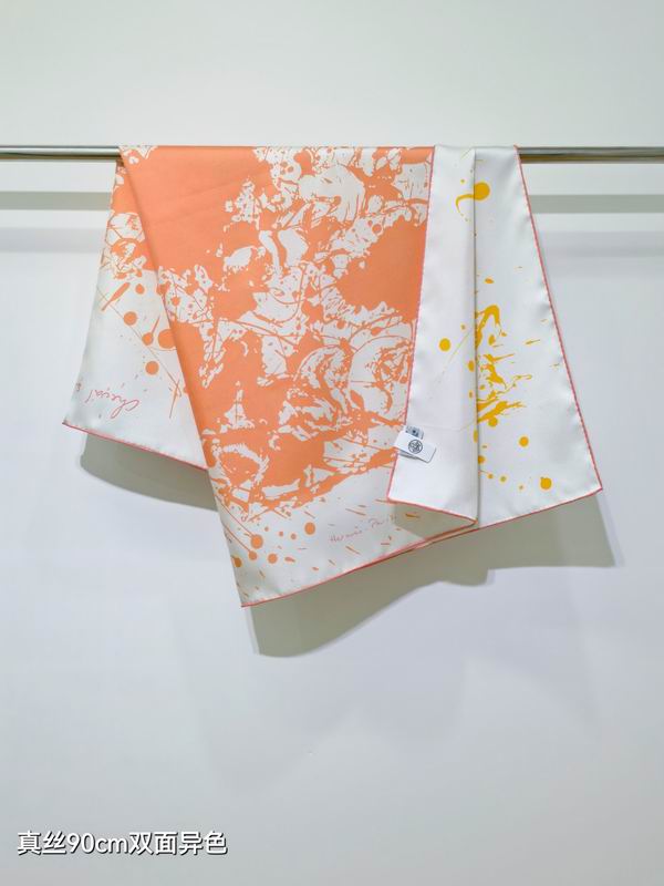 Hermes silk scarf 90X90cm E54 (33)
