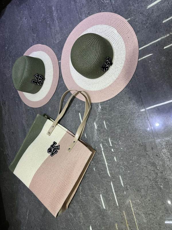 LV beach bag Hat dx (44)