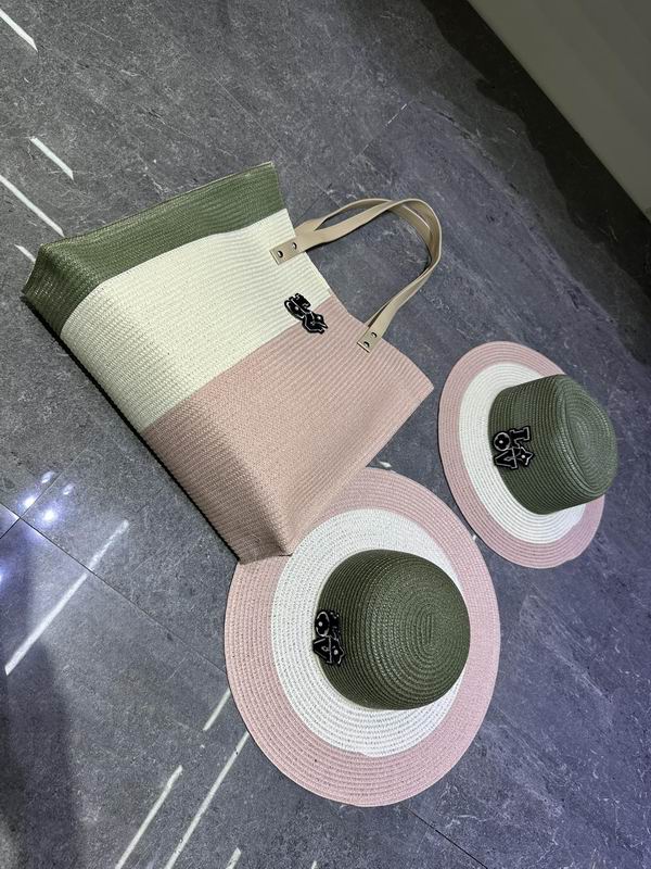 LV beach bag Hat dx (48)