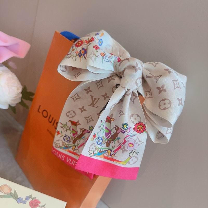 LV silk ribbon 120X5cm E01 (4)