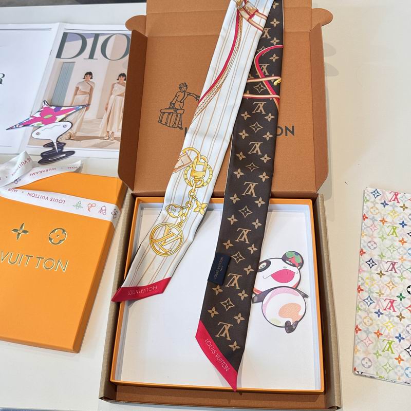 LV silk ribbon 120X5cm E08 (15)