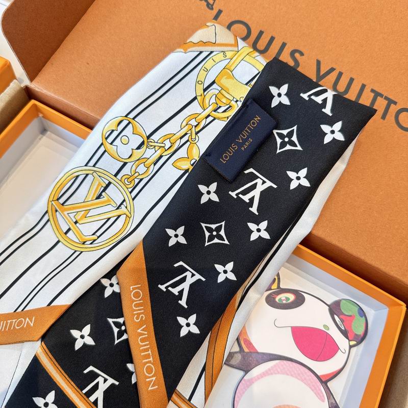 LV silk ribbon 120X5cm E08 (20)