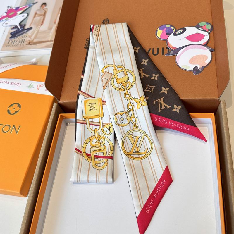 LV silk ribbon 120X5cm E08 (23)