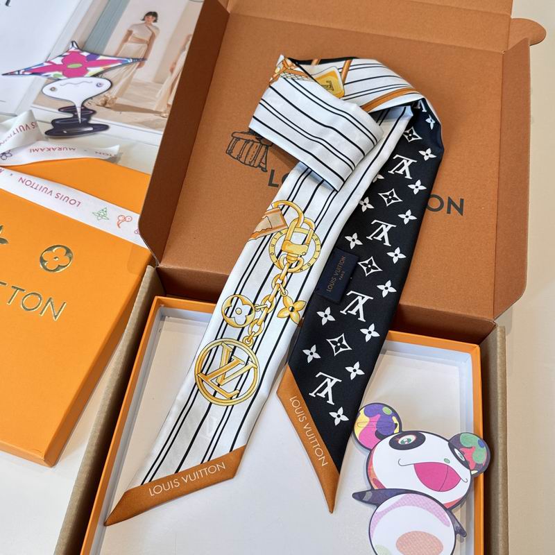 LV silk ribbon 120X5cm E08 (6)