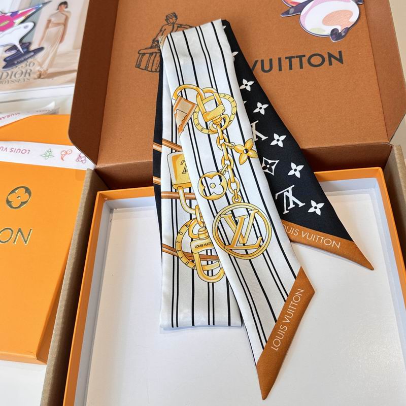 LV silk ribbon 120X5cm E08 (7)