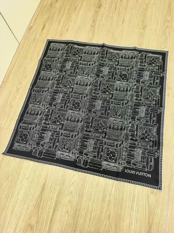 LV silk scarf E