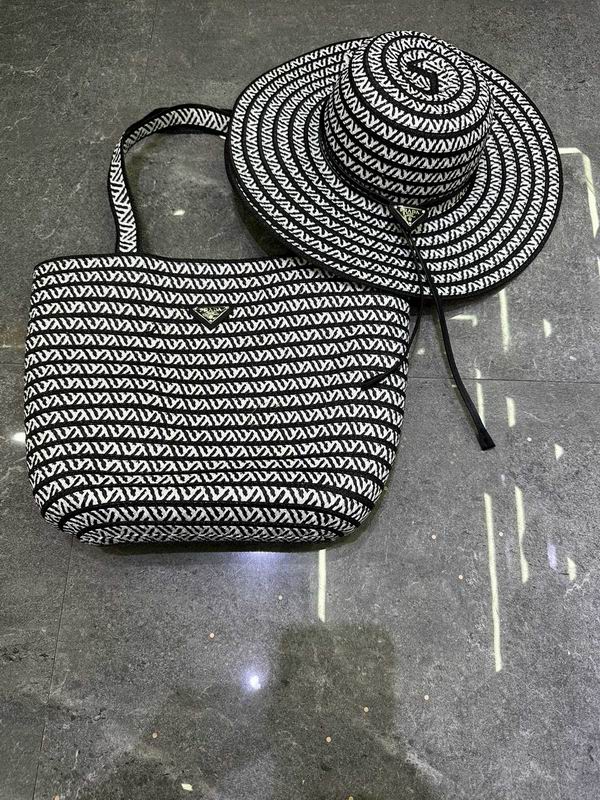 Prada beach bag dx (1012)