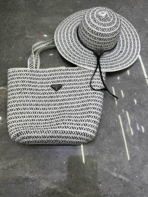 Prada beach bag dx (1013)