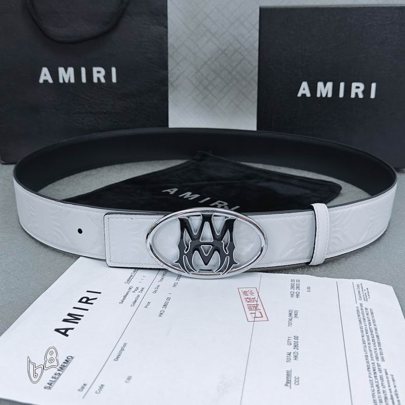 Amiri belt 38mmX90-125cm lb (24)