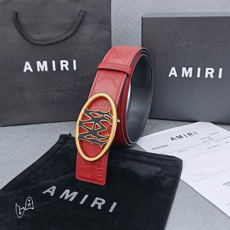 Amiri belt 38mmX90-125cm lb (28)